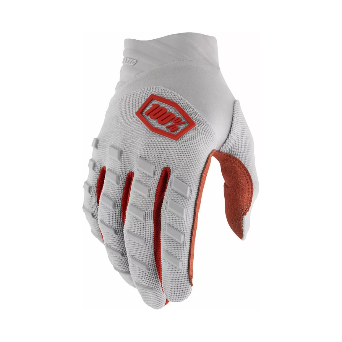 100% MX Gloves Airmatic Orange Silver